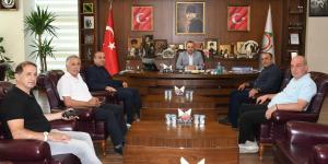 ATSO'DAN AMASYA BELEDİYE BAŞKANI SEVİNDİ'YE ZİYARET