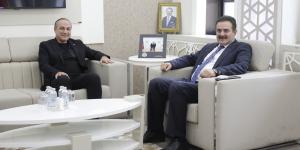 AK PARTİ AMASYA MİLLETVEKİLİ HALUK İPEK'TEN AMASYA TSO'YA ZİYARET
