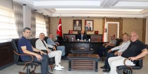 ATSO'DAN İL EMNİYET MÜDÜRÜ SARAÇ'A HAYIRLI OLSUN ZİYARETİ