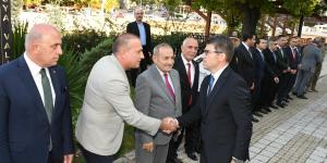 BAŞKAN KIRLANGIÇ, VALİ BAKAN'I KARŞILAMA TÖRENİNE KATILDI