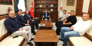 AMASYA OSB YÖNETİMİNDEN VALİ BAKAN'A HAYIRLI OLSUN ZİYARETİ