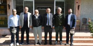 AMASYA BELEDİYE BAŞKANI SEVİNDİ VE ATSO BAŞKANI KIRLANGIÇ'TAN ATEMGIDAŞ FİRMASINA ZİYARET