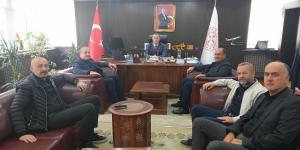 ATSO'DAN DEFTERDAR ALİ ÇAKIR'A HAYIRLI OLSUN ZİYARETİ