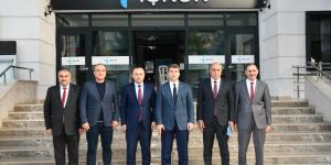 İŞKUR İL MÜDÜRÜ OSMAN YILMAZ'A ZİYARET
