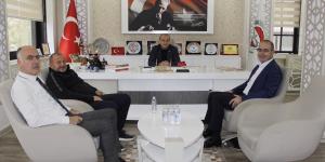 İL KÜLTÜR VE TURİZM MÜDÜRÜ EKEN’DEN ATSO BAŞKANI KIRLANGIÇ’A ZİYARET