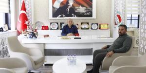 BATUHAN YILDIRIM'DAN ATSO BAŞKANI MURAT KIRLANGIÇ'A ZİYARET
