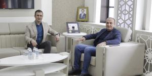 AK PARTİ AMASYA İL BAŞKAN ADAYI UZUN'DAN BAŞKAN KIRLANGIÇ'A ZİYARET