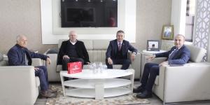 MHP AMASYA İL BAŞKANI AKGÜL'DEN BAŞKAN KIRLANGIÇ'A ZİYARET