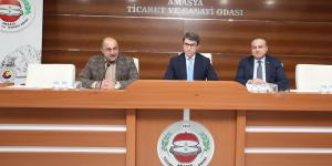 AMASYA TSO ARALIK AYI OLAĞAN MECLİS TOPLANTISI AMASYA VALİSİ SAYIN ÖNDER BAKAN'IN KATILIMIYLA GERÇEKLEŞTİRİLDİ