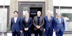 TOKAT TSO, ZİLE TSO, ZİLE TB VE TURHAL TSO YÖNETİM KURULU BAŞKANLARINDAN BAŞKAN KIRLANGIÇ'A ZİYARET