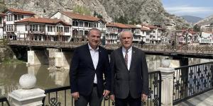 TOBB YÖNETİM KURULU ÜYESİ VE ADANA SANAYİ ODASI YÖNETİM KURULU BAŞKANI KIVANÇ'TAN, AMASYA TSO BAŞKANI KIRLANGIÇ'A ZİYARET
