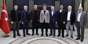 TEKİRDAĞ TSO BAŞKANI GÜNAY'DAN AMASYA TSO BAŞKANI KIRLANGIÇ'A ZİYARET