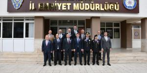 BAŞKAN KIRLANGIÇ, TÜRK POLİS TEŞKİLATI'NIN 180. KURULUŞ YIL DÖNÜMÜ MÜNASEBETİYLE DÜZENLENEN KUTLAMA PROGRAMINA KATILDI