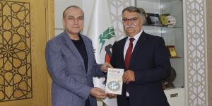 AMASYA DERNEKLER FEDERASYONU BAŞKANI SAYAR'DAN BAŞKAN KIRLANGIÇ'A ZİYARET