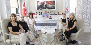 AMASYA KGK'DAN ATSO BAŞKANI KIRLANGIÇ'A ZİYARET