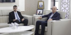 KOSGEB İL MÜDÜRÜ ÇELEBİ'DEN BAŞKAN KIRLANGIÇ'A ZİYARET