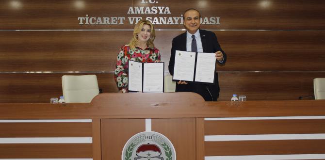 AMASYA TSO VE ABHAZYA TSO ARASINDA İŞ BİRLİĞİ PROTOKOLÜ İMZALANDI