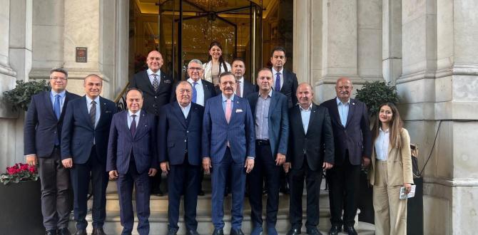 AMASYA TSO BAŞKANI KIRLANGIÇ, LONDRA'DA DÜZENLENEN BORDER MANAGEMENT & CONSULTING ORTAK YÖNETİM KURULU TOPLANTISINA KATILDI