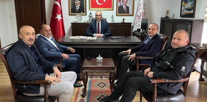 AMASYA TSO’DAN İL KÜLTÜR VE TURİZM MÜDÜRÜ YASER ERGÜN’E HAYIRLI OLSUN ZİYARETİ