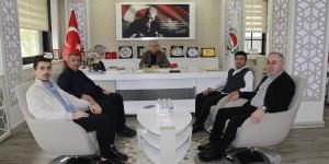 MALATYA TİCARET BORSASI BAŞKANI RAMAZAN ÖZCAN'DAN BAŞKAN KIRLANGIÇ'A ZİYARET