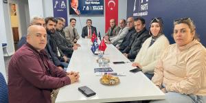 AMASYA TSO'DAN ANAHTAR PARTİ İL BAŞKANI POYRAZ'A HAYIRLI OLSUN ZİYARETİ