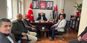AMASYA TSO'DAN CHP AMASYA MERKEZ İLÇE BAŞKANI ÖNDER'E HAYIRLI OLSUN ZİYARETİ