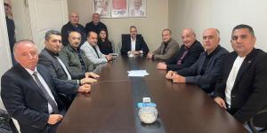AMASYA TSO'DAN CHP İL BAŞKANI İLKER KÜP'E HAYIRLI OLSUN ZİYARETİ
