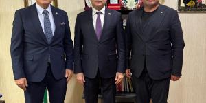ATSO BAŞKANI KIRLANGIÇ VE BAŞKAN YARDIMCISI DÜMEN'DEN CHP AMASYA MİLLETVEKİLİ KARAGÖZ'E ZİYARET