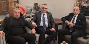 ATSO BAŞKANI KIRLANGIÇ VE BAŞKAN YARDIMCISI DÜMEN'DEN AK PARTİ AMASYA MİLLETVEKİLİ ÇİLEZ'E ZİYARET