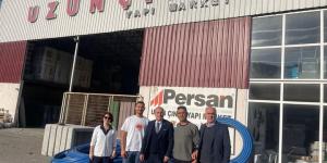 BAŞKAN KIRLANGIÇ'TAN UZUNÇINAR YAPI FİRMASINA ZİYARET