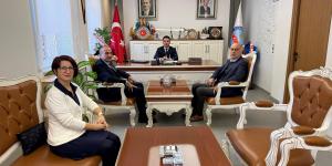 BAŞKAN KIRLANGIÇ TAŞOVA KAYMAKAMI KARTAL'I ZİYARET ETTİ