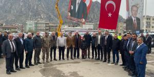 BAŞKAN KIRLANGIÇ EMNİYET VE JANDARMAYA TAHSİS EDİLEN YENİ ARAÇLARIN TESLİM TÖRENİNE KATILDI