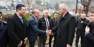 KÜLTÜR VE TURİZM BAKANI ERSOY AMASYA’DA KARŞILANDI
