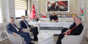 GELİR İDARESİ HEYETİNDEN ATSO’YA ZİYARET