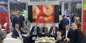 ATSO BAŞKANI KIRLANGIÇ VE BAŞKAN YARDIMCISI DÜMEN EMİTT FUARINA KATILDI