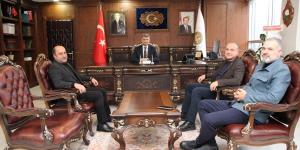 ATSO'DAN İL MÜFTÜSÜ İBRAHİM YAVUZ'A ZİYARET