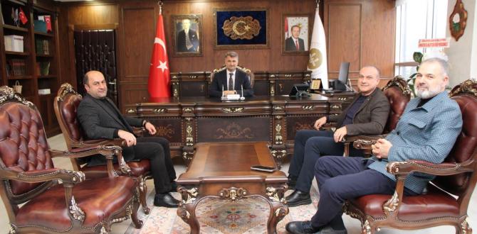 ATSO'DAN İL MÜFTÜSÜ İBRAHİM YAVUZ'A ZİYARET