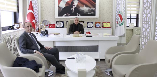 İL KÜLTÜR VE TURİZM MÜDÜRÜ ERGÜN'DEN ATSO BAŞKANI KIRLANGIÇ'A ZİYARET
