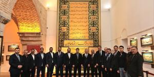 ASKON HEYETİNE AMASYA’NIN TARİHİ VE TURİSTİK DEĞERLERİ TANITILDI