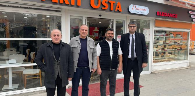 BAŞKAN KIRLANGIÇ'TAN ARİF USTA İŞLETMESİNE ZİYARET