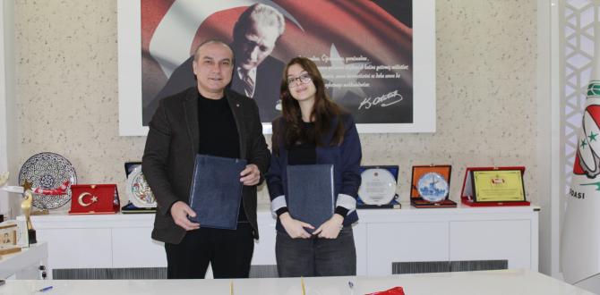 BERİL KILIÇ'TAN BAŞKAN KIRLANGIÇ'A ZİYARET