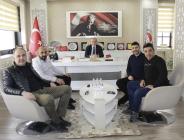 LİMON TANTUNİ VE QIRIMHAN DÖNER ORTAKLARINDAN BAŞKAN KIRLANGIÇ'A ZİYARET