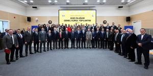 ATSO BAŞKANI KIRLANGIÇ GTİ 2025 YILI OLAĞAN GENEL KURUL TOPLANTISINA KATILDI