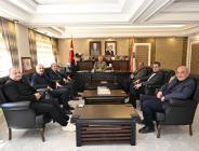 AMASYA TİCARET VE SANAYİ ODASI’NDAN İL EMNİYET MÜDÜRÜ AYHAN SARAÇ’A POLİS HAFTASI ZİYARETİ