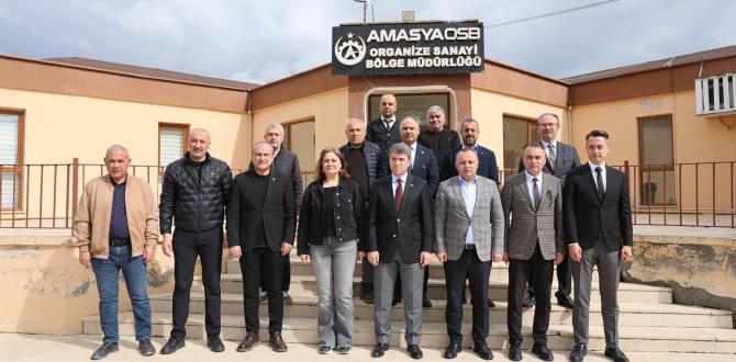 AMASYA OSB MÜTEŞEBBİS HEYETİ TOPLANTISI GERÇEKLEŞTİRİLDİ