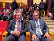 AMASYA TSO YÖNETİM KURULU BAŞKANI KIRLANGIÇ VE MECLİS BAŞKANI GÜÇYETMEZ, TOBB HİZMET ŞEREF BELGESİ VE PLAKET TAKDİM TÖRENİ’NE KATILDI