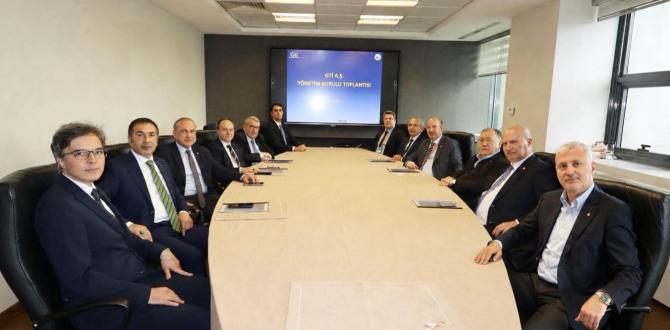 AMASYA TSO BAŞKANI KIRLANGIÇ, GTİ YÖNETİM KURULU TOPLANTISINA KATILDI