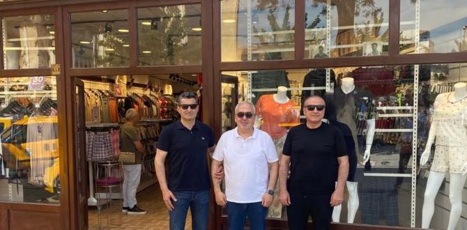 ATSO BAŞKANI KIRLANGIÇ'TAN ATSO ÜYESİ ÖZEL'E ZİYARET