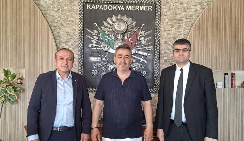 ATSO BAŞKANI KIRLANGIÇ VE KOSGEB İL MÜDÜRÜ ÇELEBİ'DEN FİRMALARA ZİYARET