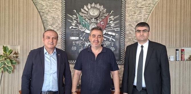 ATSO BAŞKANI KIRLANGIÇ VE KOSGEB İL MÜDÜRÜ ÇELEBİ'DEN FİRMALARA ZİYARET